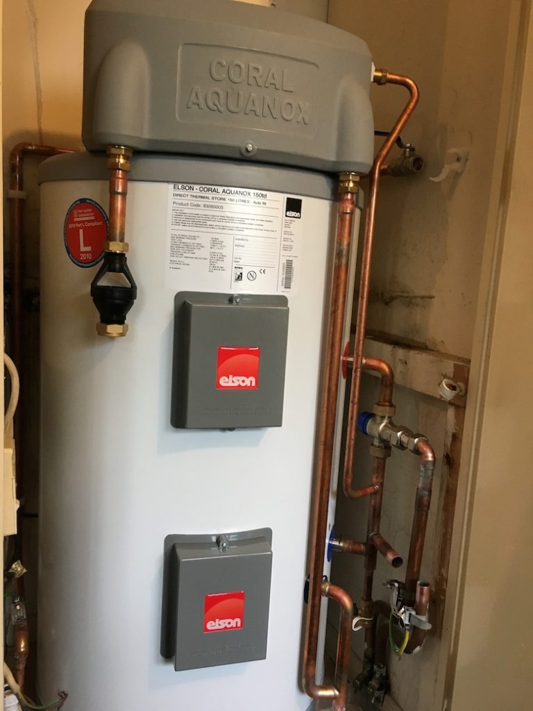 Thermal Store Cylinder Installation